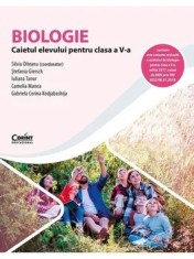 Biologie. Caietul elevului pentru clasa a V-a/Silvia Olteanu, Stefania Giersch, Corina Kodjabashija, Iuliana Tanur, Camelia Manea