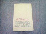 SCRISORI FARA ADRESA ARTA SI VIATA SOCIALA - G.V. PLEHANOV