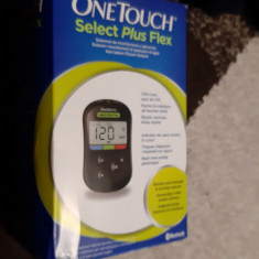 GLUCOMETRU ONE TOUCH SELECT PLUS FLEX , NEFOLOSIT . SE VINDE FARA TESTE