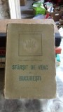 Sfarsit de veac in Bucuresti - Ion Marin Sadoveanu