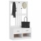 Arborele &bdquo;SANDNES&rdquo; alb 87x40x159,5 cm lemn masiv de pin