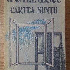 CARTEA NUNTII-GEORGE CALINESCU