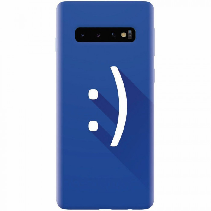 Husa silicon pentru Samsung Galaxy S10 Plus, Smile