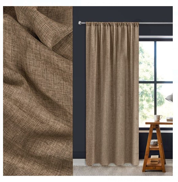 Perdea Decorativa Maro cu Banda 140x260cm