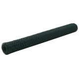 Cumpara ieftin Plasa de sarma gaini, verde, 25 x 1,2 m, otel cu invelis PVC