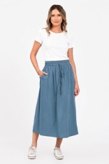Fusta Dama, Eranthe, Slit, cu buzunare si slituri laterale V409 - S