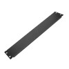 Panou Fals Rack 19 inch 2U ASYTECH Networking ASY-BP-2U, Metalic, Negru RAL 9004
