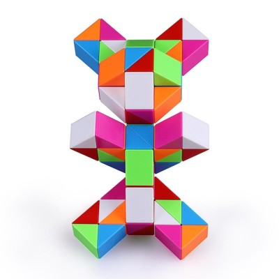 Magic cube 3d sarpe rubik pentru indemanare foto