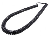 Cablu Spiralat H07BQ-F 3G1,5mm2 PUR Negru