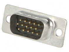 Mufă D-Sub HD 15-PIN pe Cablu Neagră