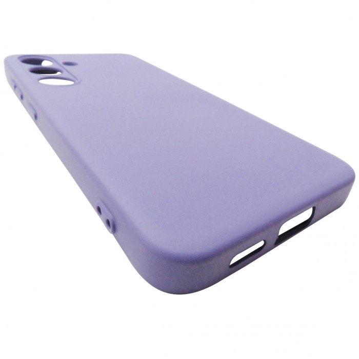 Husa tip capac spate silicon TPU Matte lila pentru Samsung Galaxy S24 5G