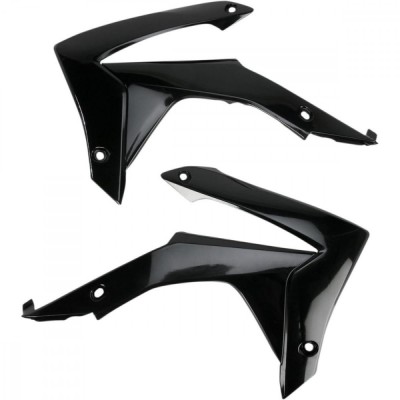 Laterale radiator Honda CRF450/13-16 = CRF250/14-17,negre Cod Produs: MX_NEW HO04657001 foto