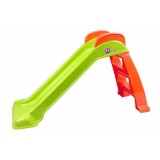 Cumpara ieftin Tobogan pliabil TechnoK, 120 cm, de exterior sau interior, verde