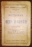 Const. Saineanu, M. W. Schroff - Dictionar German-Roman - Editiune scolara