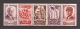 Franta 1943 - Timbre de caritate - Maresal Petain, 87 ani de la nastere, MNH, Nestampilat