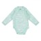 Body Bebelusi, Model Nor, Maneca Lunga, Culoare Verde Menta, Material Bumbac