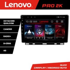 Navigatie Renault Clio 5 Lenovo Kit-Clio5 8 core QLED 2K 8+256 360 Android Waze USB Navigatie Internet Youtube Radio CarStore Technology