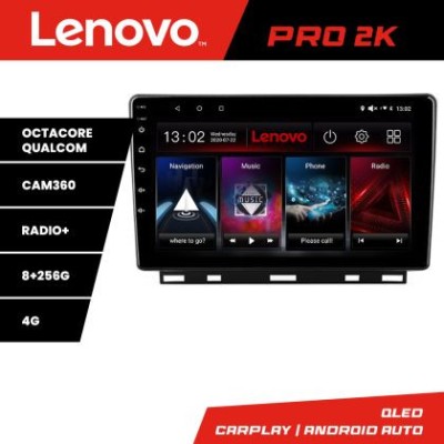 Navigatie Renault Clio 5 Lenovo Kit-Clio5 8 core QLED 2K 8+256 360 Android Waze USB Navigatie Internet Youtube Radio CarStore Technology foto