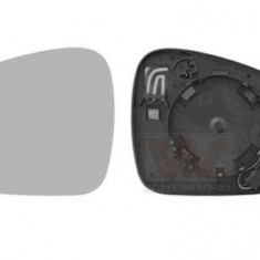 Geam oglinda exterioara cu suport fixare Citroen C4 Picasso, 06.2013-, Stanga, incalzita; geam convex; cromat; cu functie detectie unghi mort, View M