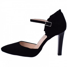 Pantofi dama, din piele naturala, Botta, 1023-18-01, negru foto
