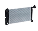 Radiator Toyota Avensis 03-08, Corolla Verso 04-09, Corolla 02-07, motor: 1.8, 600x359x23, Aluminiu/ Plastic etansat mecanic, 164000D220