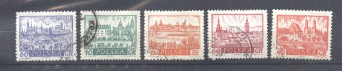 Poland 1960 Castles, usuals, used AE.293