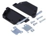 Carcasa D-Sub MH CONNECTORS Dreapta Plastic pentru conectori 37pin si HD 62pin