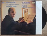 Schumann Piano Concerto, Franck Symphonic Variations// disc vinil, Clasica, electrecord