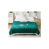 Cumpara ieftin Patura Cocolino cu Blanita, Verde Smarald cu Fluturi - SIPR-Pf07