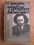 LEONID ANDREEV - PROZĂ / TEATRU - VOL.4
