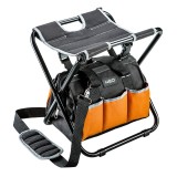 Geanta pentru scule cu scaun pliabil, poliester 600D, NEO TOOLS