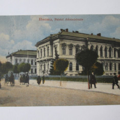 Carte postala Bacău:Palatul administrativ,circulata 1922