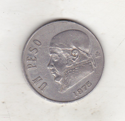 bnk mnd Mexic 1 peso 1975 , personalitati foto