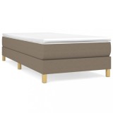 Cumpara ieftin Cadru de pat fara saltea Taupe 80x200 cm tesatura