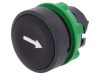 Comutator 22mm Negru cu Apăsare