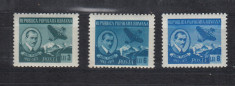 ROMANIA 1950 LP 269 AUREL VLAICU SERIE MNH foto