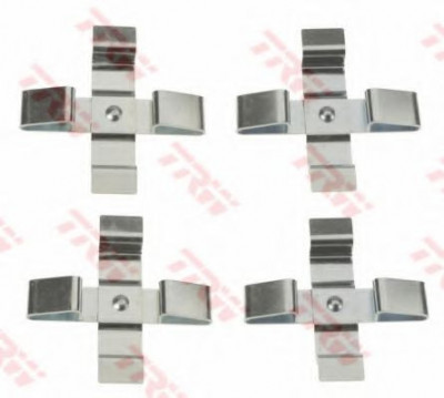 Set accesorii, placute frana PORSCHE CAYENNE (9PA, 955) (2002 - 2010) TRW PFK719 foto