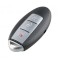 Smart key Topautochei&reg; pentru Nissan Patrol Pathfinder Qashqai 2+1 butoane, inainte 2009, suport baterie pe mijloc