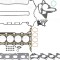 VICTOR REINZ 02-36225-01 Set garnituri, chiulasa