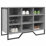 VidaXL Pantofar, gri sonoma, 90x38x61,5 cm, lemn prelucrat
