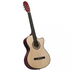 Chitara Acustica Occidentala Decupata Cu Egalizator 6 Corzi 70136 foto