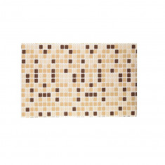 Covoras Anti Alunecare pentru Baie Bej Maro Tiles 80 cm x 50 cm