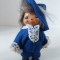 ** Pisica motan muschetar, jucarie veche, vintage, 12 cm, cauciuc si fetru