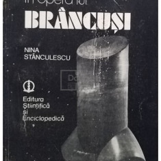 Nina Stanculescu - Izvoare si cristalizari in opera lui Brancusi (editia 1984)