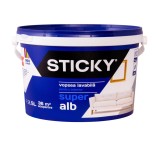 Vopsea lavabila interior, Sticky, alba, 2.5 L