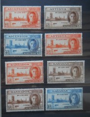 1946 SERII COLONII BRITANICE PACEA foto