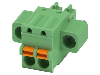 Conector regletă de conexiuni deconectabilă COMBICON S, 2 pini, 8A foto
