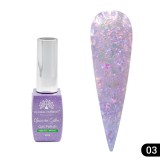 Ojă semipermanentă Unicorn Glow 8 ml, 03