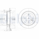 DELPHI BG3662C Disc frana