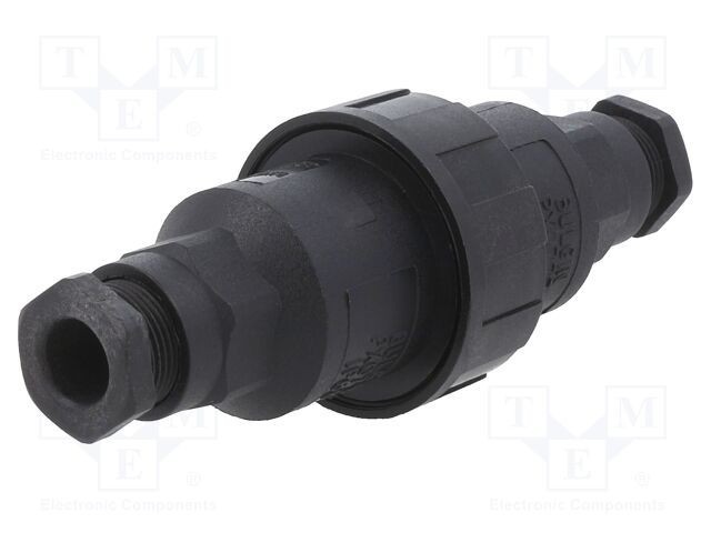 Conector cabluri 4 poli 16A 250V BULGIN Buccaneer IP68